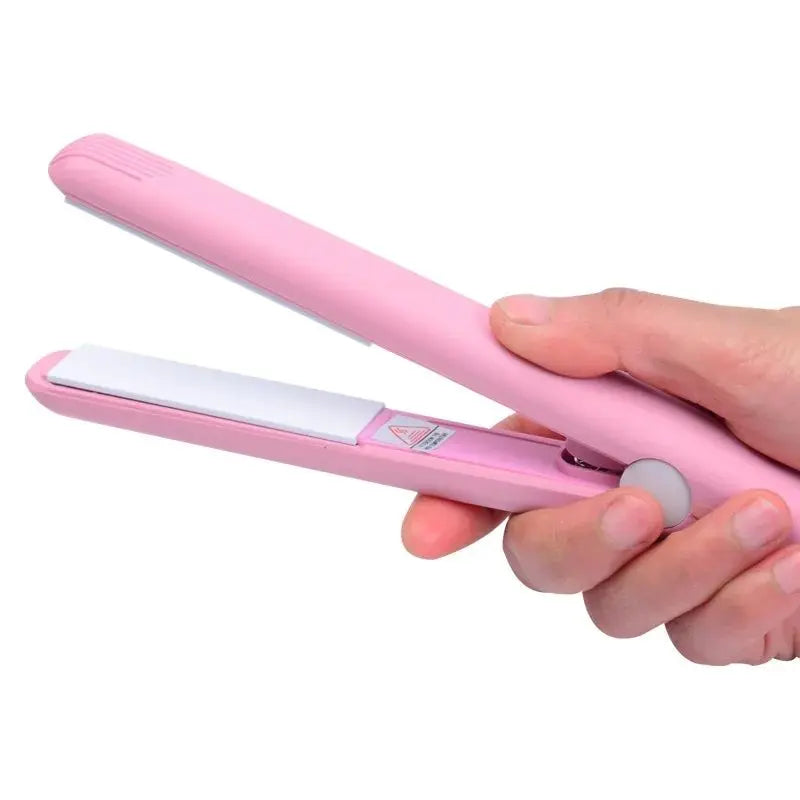 Mini Hair Straightener, Electronic Fast Hair Straightener Portable Mini Hair Flat Iron dubabuy